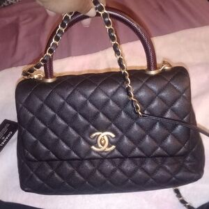 Chanel certificate authentic Chanel women's purse